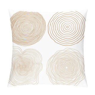 Personality  Cut Tree Trunk Pillow Covers