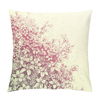 Personality  Flower Bouquet. Pillow Covers