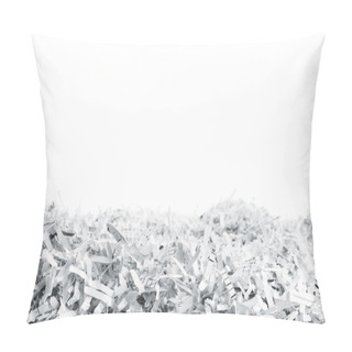 Personality  Heap Of White Shredded Papers Pillow Covers