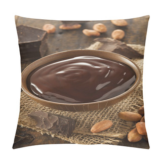 Personality  Sweet Dark Chocolate Sauce Pillow Covers