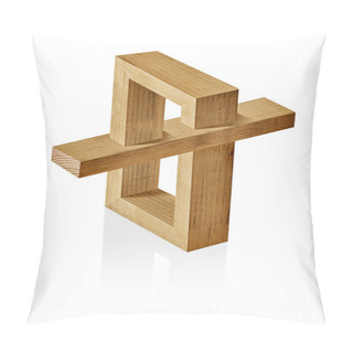 Personality  Impossible Construction. Pillow Covers