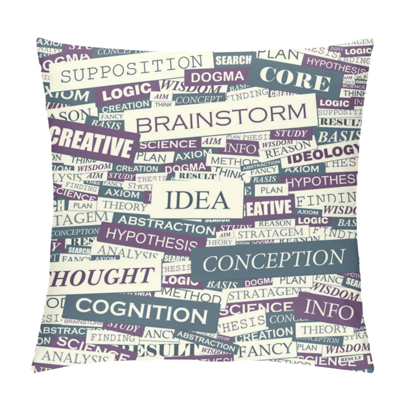 Personality  IDEA. pillow covers