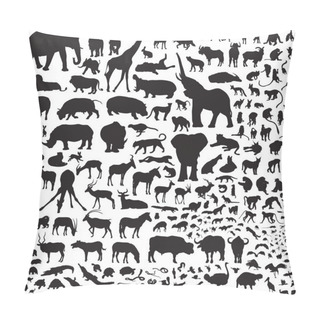 Personality  All The Animals Of Africa Pillow Covers