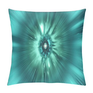Personality  An Illustration Of A Time Warp Tunnel Pillow Covers