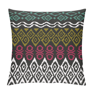 Personality  Seamless Pattern In Aztec Style Pillow Covers