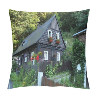 Personality  Traditional Cottage In Czech Republic Pillow Covers