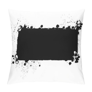 Personality  Halloween Grunge Silhouette Background Pillow Covers