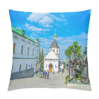 Personality  The Monument To Kirill And Mefodiy Pillow Covers