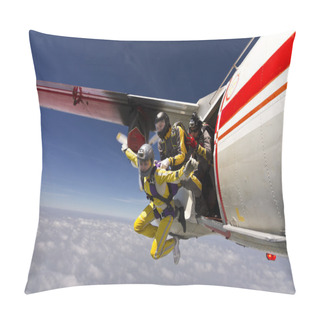 Personality  Skydiving Photo. Pillow Covers