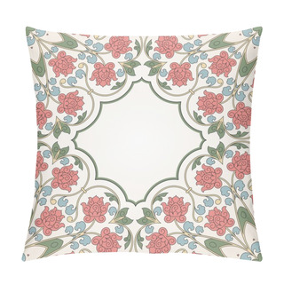 Personality  Floral Oriental Pattern In Vintage Style. Pillow Covers