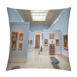 Personality  In Museum Pillow Covers