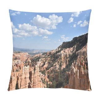 Personality  Fairyland Point At Bryce Canyon National Park In Utah Pillow Covers