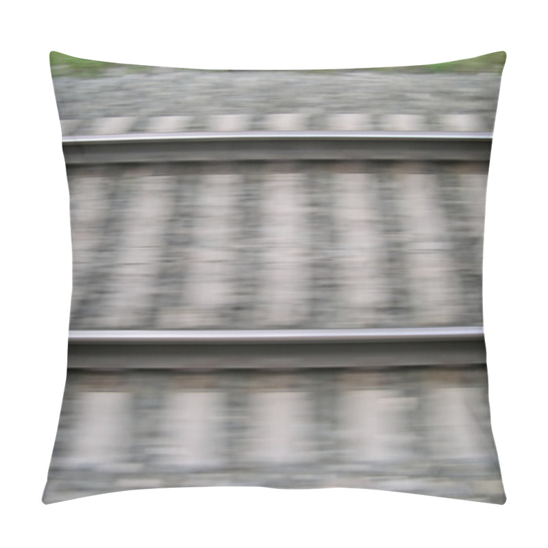 Personality  Motion Train Way Pillow Covers