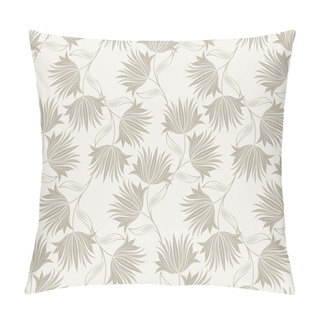 Personality  Seamless Fancy Floral Wallpaper Design Pillow Covers
