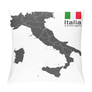 Personality  Italy And Regions Pillow Covers