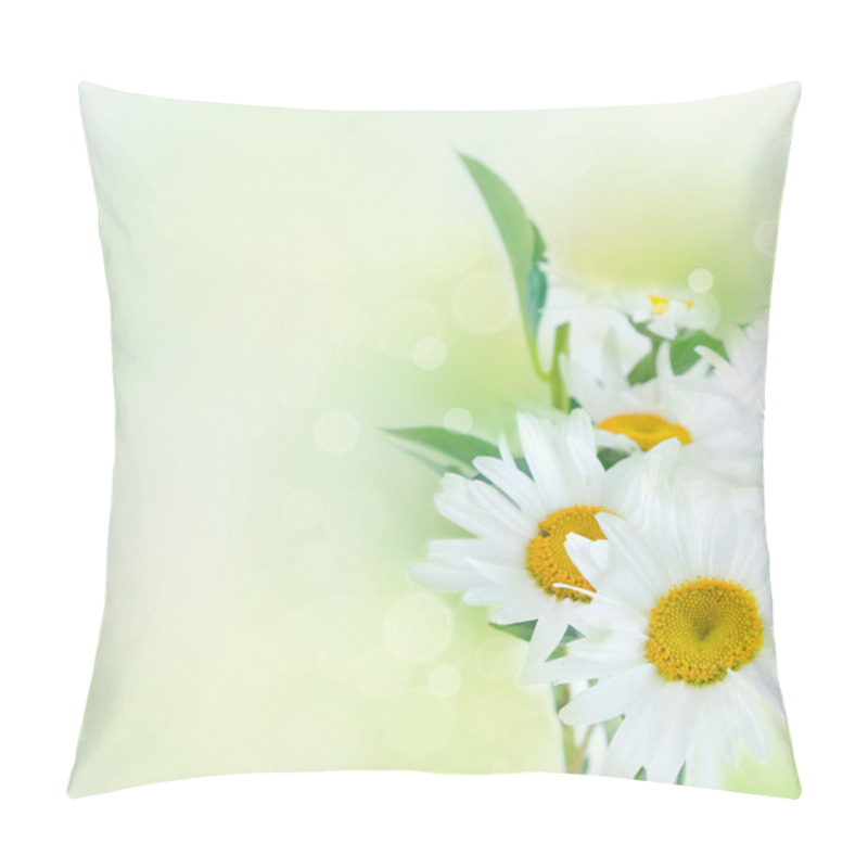 Personality  Fresh wildflowers spring or summer design. pillow covers