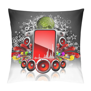 Personality  Vector Illustration For A Musical Theme Pillow Covers