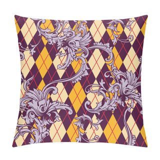 Personality  Eclectic Fabric Seamless Pattern. Pillow Covers