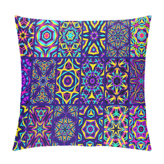 Personality  Kaleidoscopic Patterns Set Pillow Covers