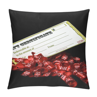 Personality  Christmas Certificate Pillow Covers