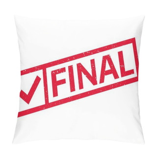 Personality  Final Rubber Stamp Pillow Covers