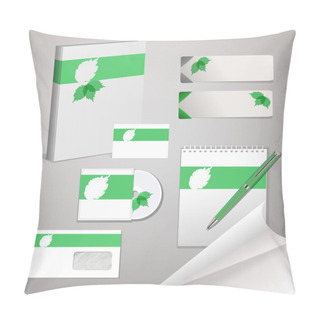 Personality  Set Of Templates Corporate Identity Pillow Covers