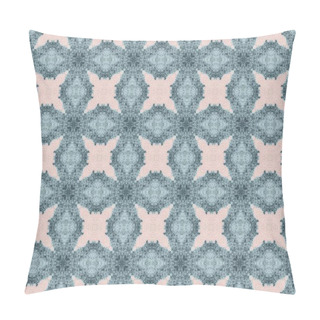 Personality  Pink Star Design. Sepia Background. Gray Vintage Print. Line Elegant Paint. Beige Rough Drawing. Abstract Drawn Drawing. Blue Ink Scratch. Seamless Template. Ethnic Paper. Ink Design Pattern. Pillow Covers