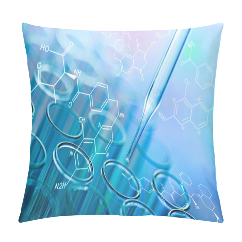 Personality  Science Laboratory Test Tubes Pillow Covers