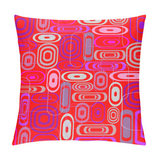 Personality  Oval Pattern Pillow Covers