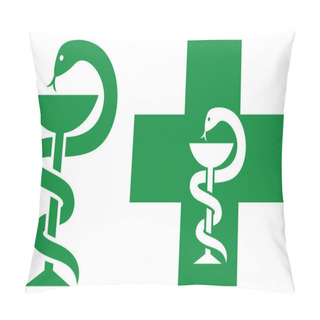 Personality  Pharmacy Symbols Pillow Covers