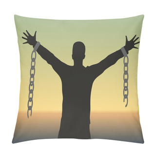 Personality  Free Man Pillow Covers