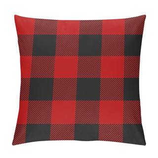 Personality  Lumberjack Plaid Pattern Pillow Covers