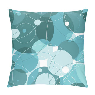 Personality  Abstract Circles Background Pillow Covers