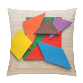 Personality  Pentamino Puzzle Details Pillow Covers
