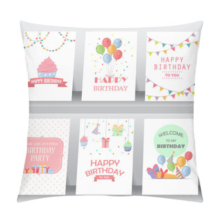 Personality  Holiday Greeting And Invitation Card.  Pillow Covers