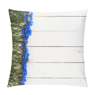 Personality  Blue Wildflowers Pillow Covers