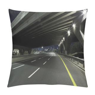 Personality  Highway At Night Pillow Covers