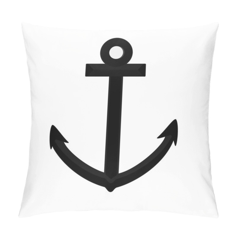 Personality  Black Anchor Pillow Covers