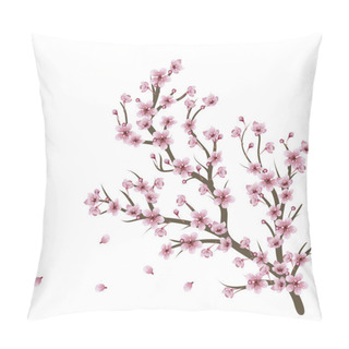 Personality  Cherry Blossom Branch Pillow Covers