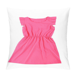 Personality  Pink Dress Isolated Pillow Covers