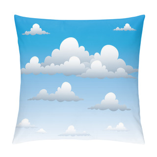 Personality  Cloudy Sky Pillow Covers
