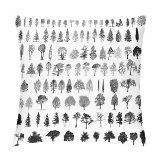 Personality  Tree Silhouettes Pillow Covers