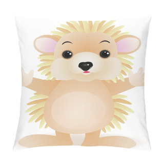 Personality  Porcupine Cartoon Pillow Covers