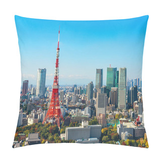 Personality  Tokyo Tower, Japan -  Tokyo City Skyline And Cityscape Pillow Covers
