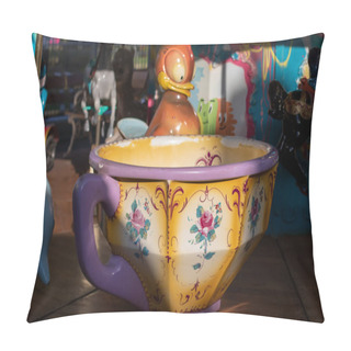 Personality  Buenos Aires, Argentina - July 3rd 2019: Carousel In Buenos Aires. Pillow Covers