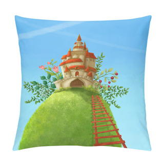 Personality   Wonderland Country Castle Pillow Covers