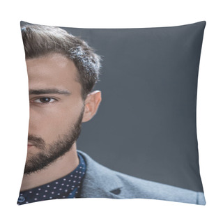 Personality  Handsome Man In Formal Suit  Pillow Covers