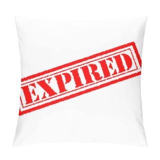 Personality  Expired Rubber Stamp Pillow Covers