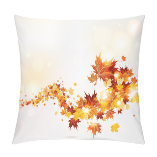 Personality Swirl Of Leaves Pillow Covers