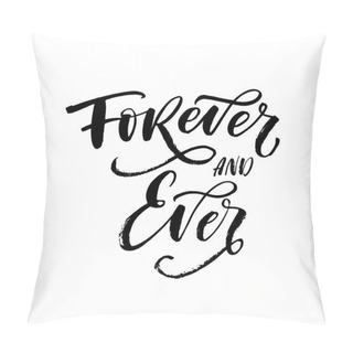 Personality  Forever And Ever Postcard. Pillow Covers